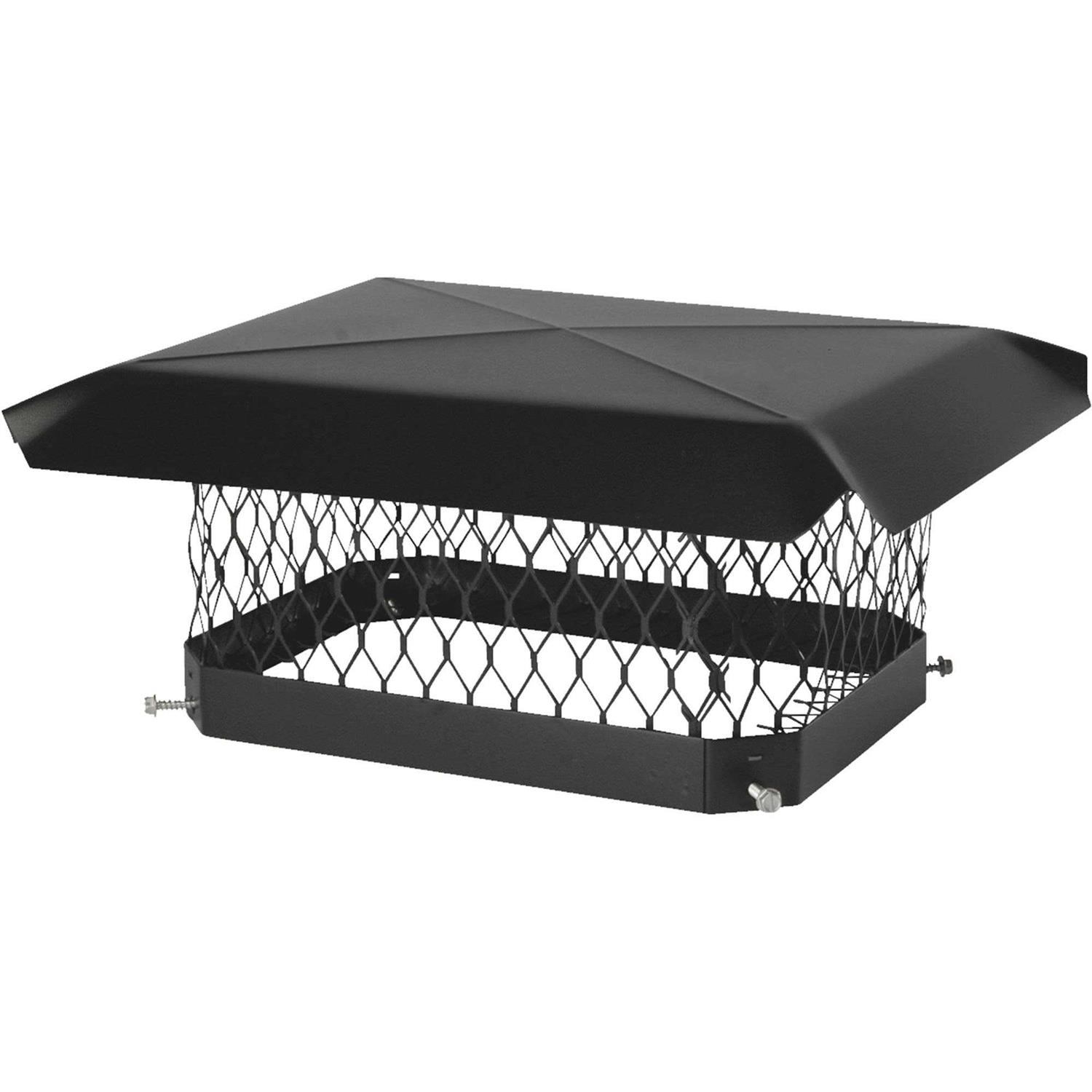 HY-C Black Galvanized Steel Chimney Cap - Cheap Fitting