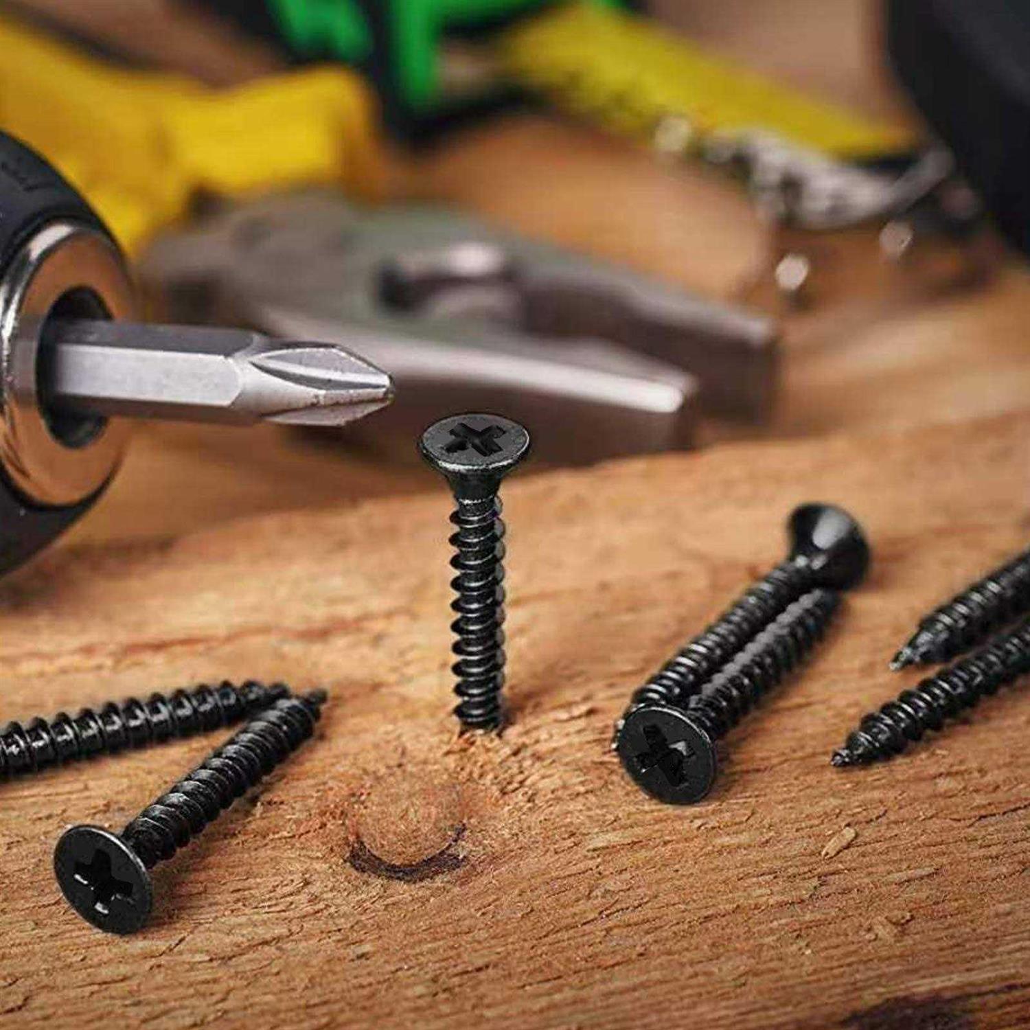 SG TZH Wood Screw 100Pcs 18-8 Stainless Steel Screws Flat Head Phillips Fast Self Tapping Drywall Screws - Cheap Fitting