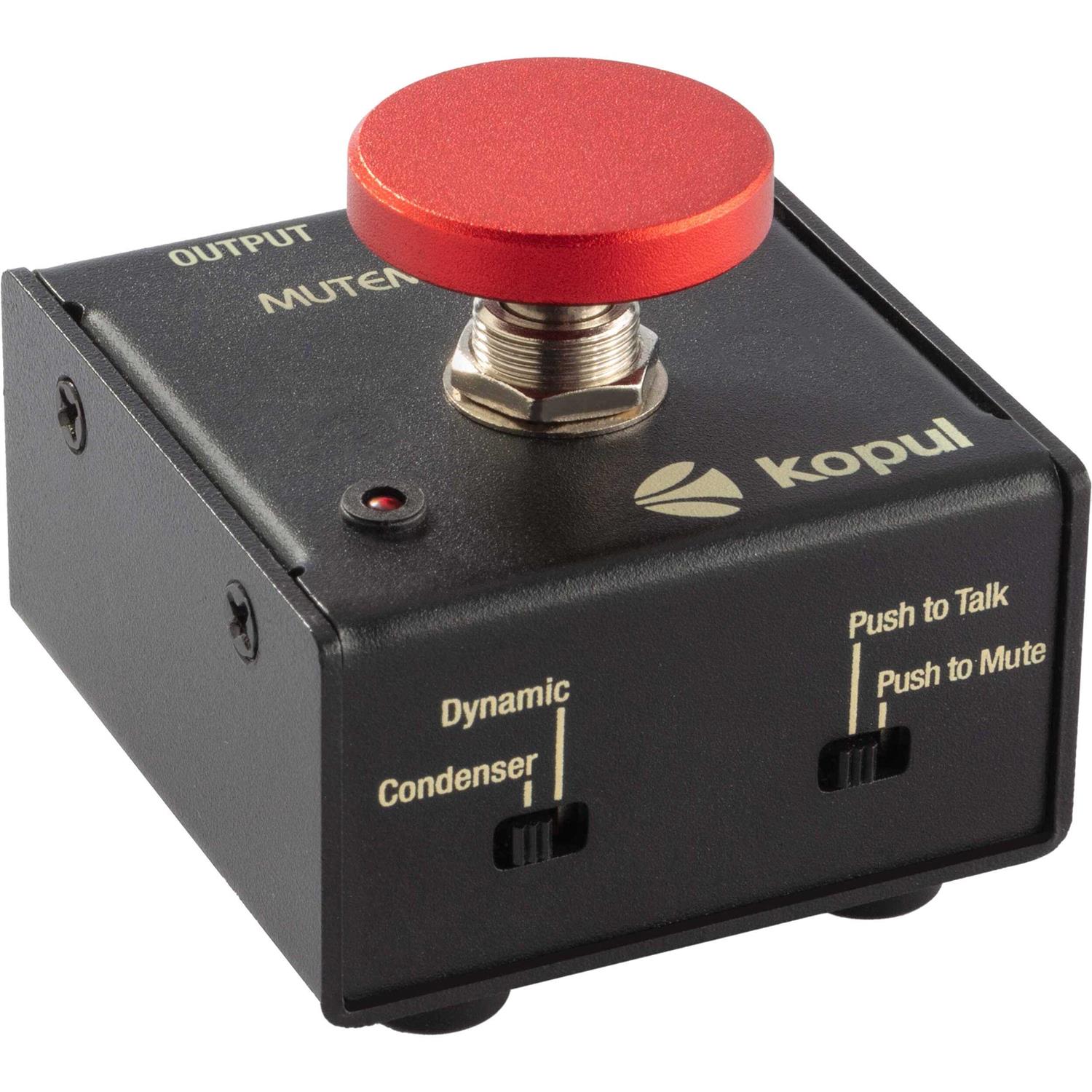 Kopul MUTEMATE-2X2 Momentary Microphone Mute/Talk Switch Switches MUTEMATE-2X2 - Cheap Fitting