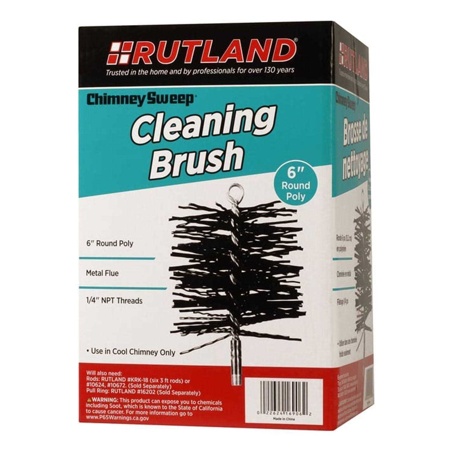 Rutland Poly Chimney Brush - Cheap Fitting