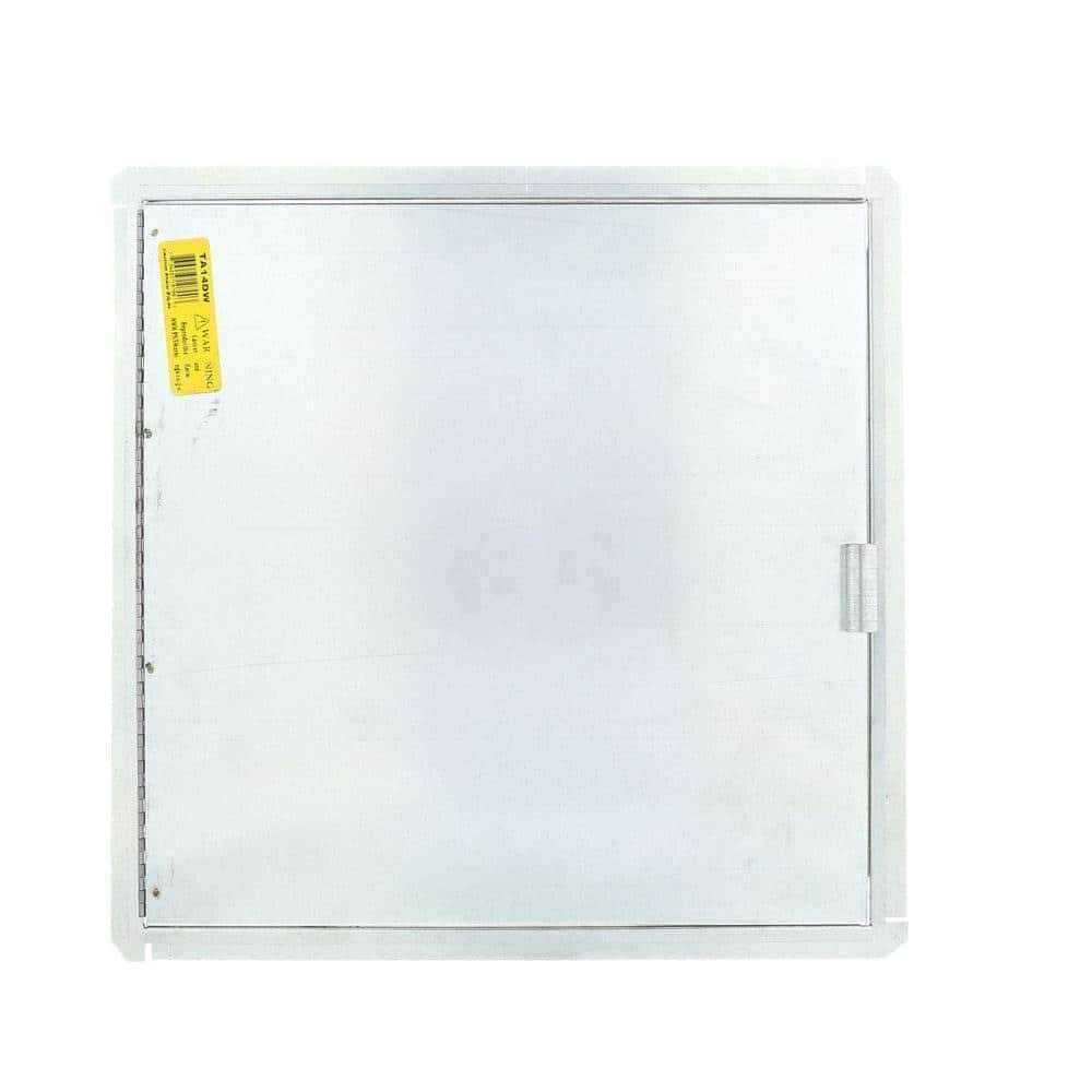 Gibraltar Building Products 14 in. x 14 in. Galvanized Steel Drywall Tub Access Door - Cheap Fitting