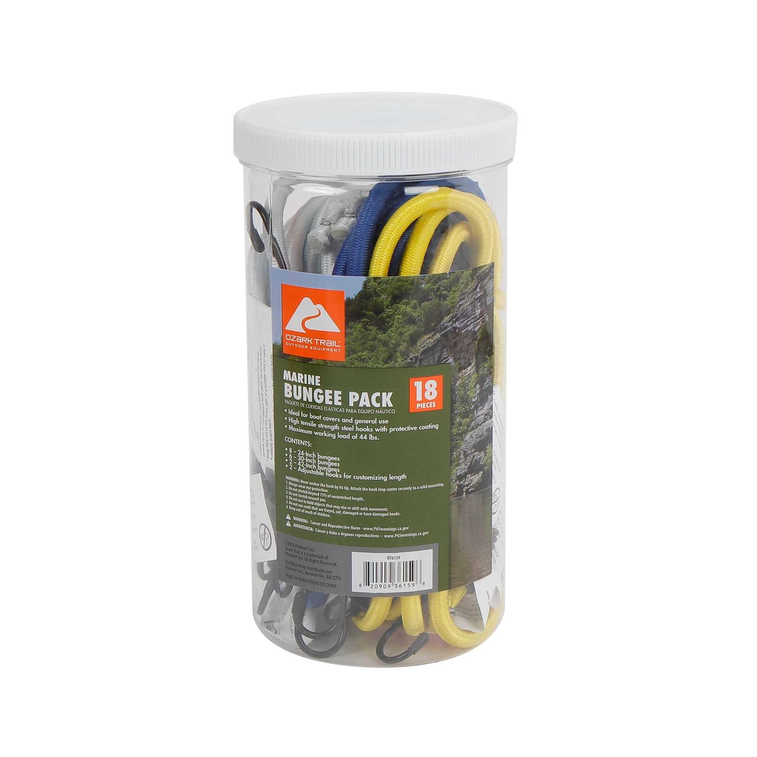 Ozark Trail 18 Piece Marine Bungee Pack BT6159 - Cheap Fitting