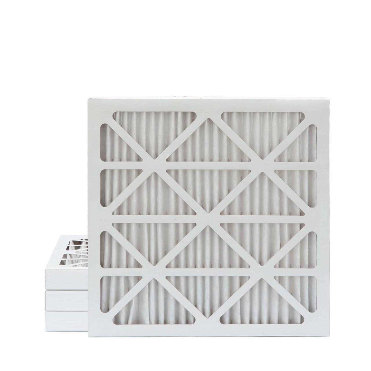 MERV Pleated AC Furnace Air Filters. 6 Pack - Cheap Fitting