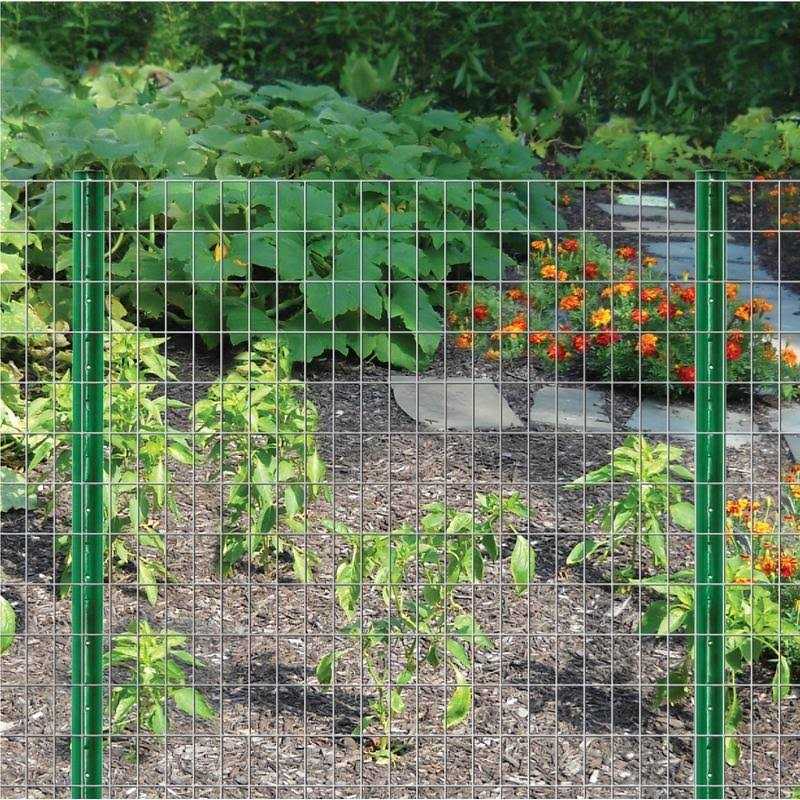 Garden Zone 36 in. H X 50 ft. L Steel Fence - Cheap Fitting