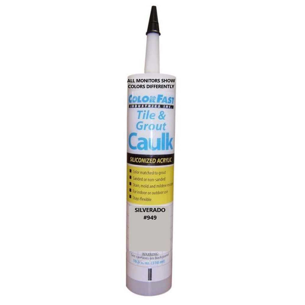 Colorfast Latex Colored Caulk TEC Color Line - Cheap Fitting