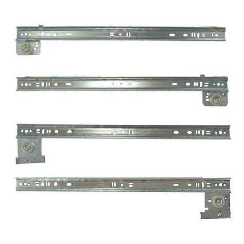 Knape & Vogt 1300PZC14 Zinc Drawer Slide 14 - Cheap Fitting