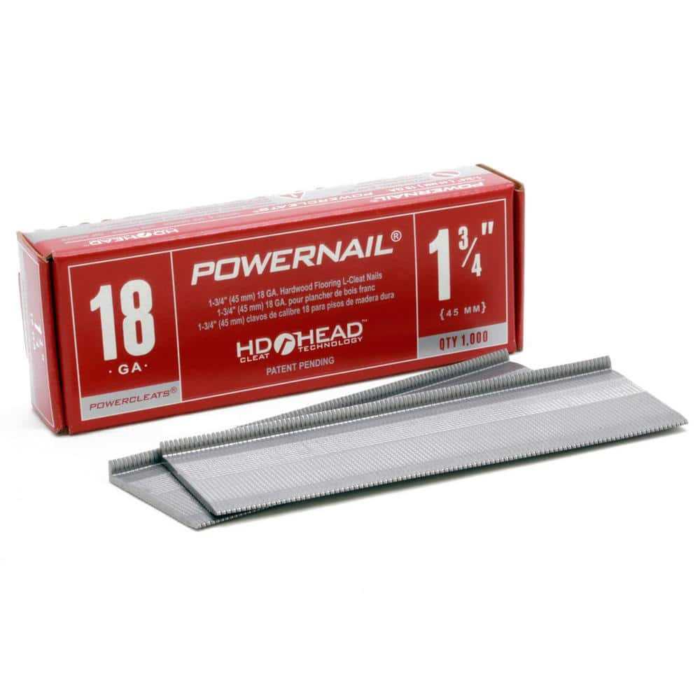 Powernail 18-Gauge Collated L-Cleat Flooring Nails - Cheap Fitting