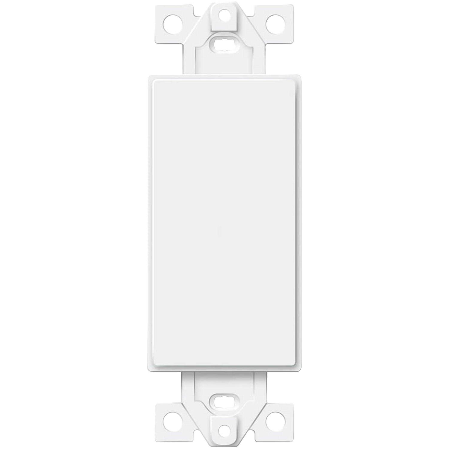 Enerlites Decorator Wall Plate 1 Gang Blank Rocker Outlet Adapter Insert - Cheap Fitting