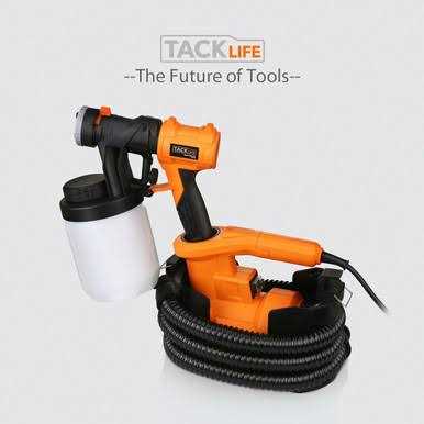 Tacklife Paint Sprayer Hvlp 1100ml/min,800W Paint Gun - Cheap Fitting