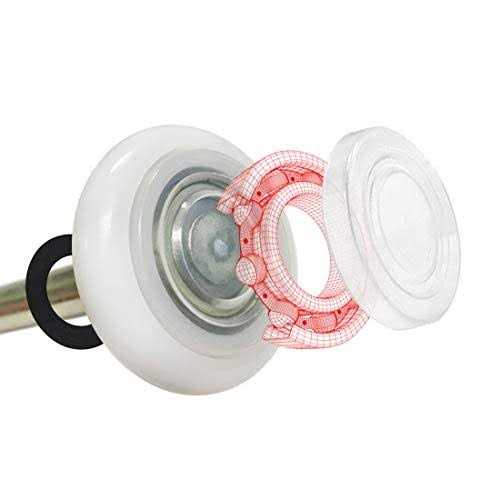DURA-LIFT Ultra-Life MAX 2 Sealed 6200ZZ Bearing Nylon Garage Door Roller - Cheap Fitting