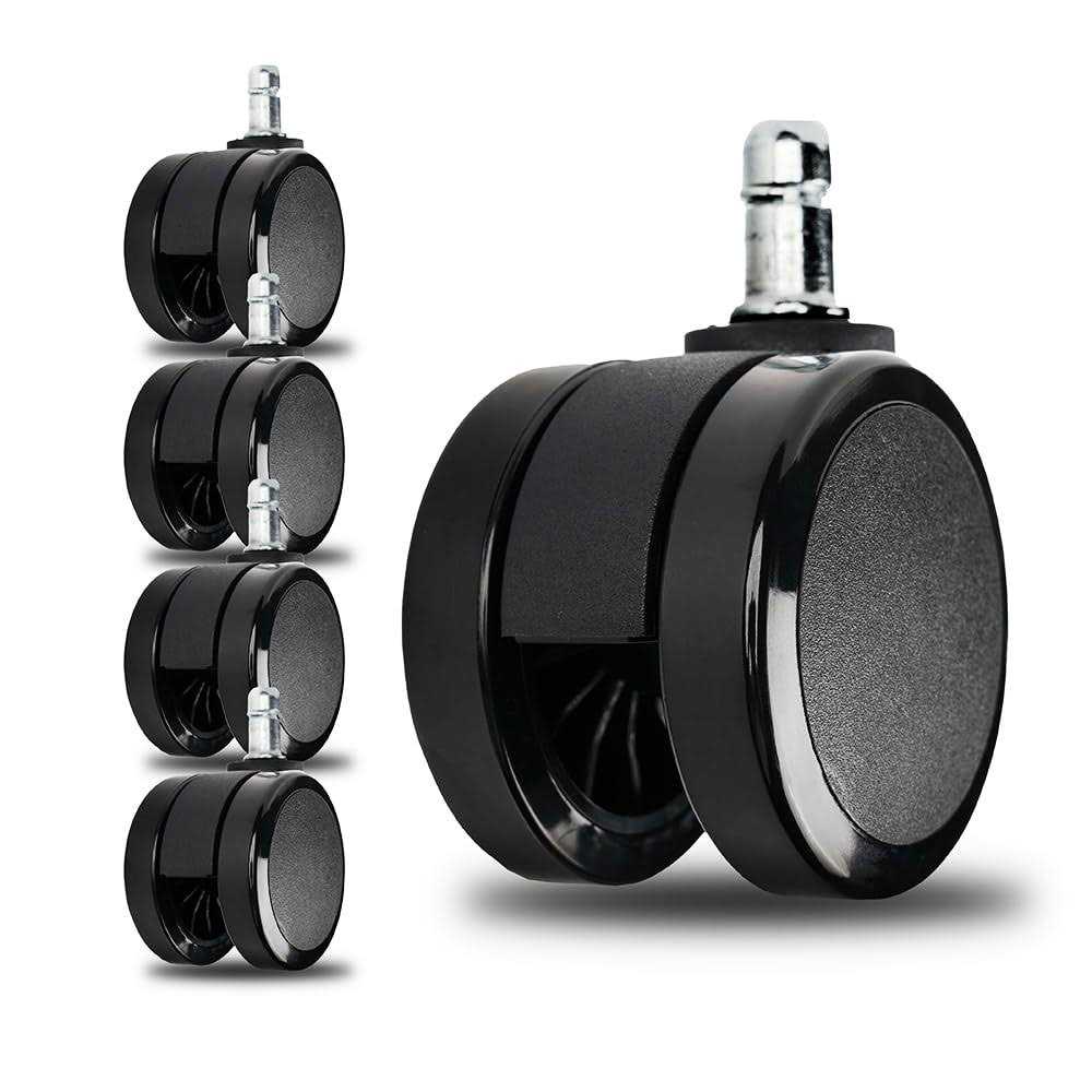 New Soft Caster Wheel for Herman Miller Aeron Embody Mirra Sayl Chair - Cheap Fitting