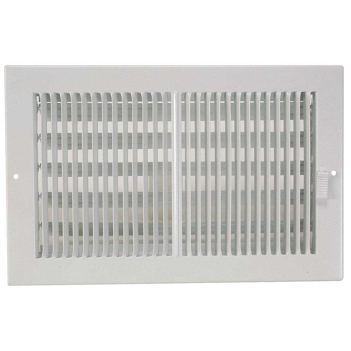 Zoro Select Sidewall/Ceiling Register 6 X 10 4JRN6 - Cheap Fitting