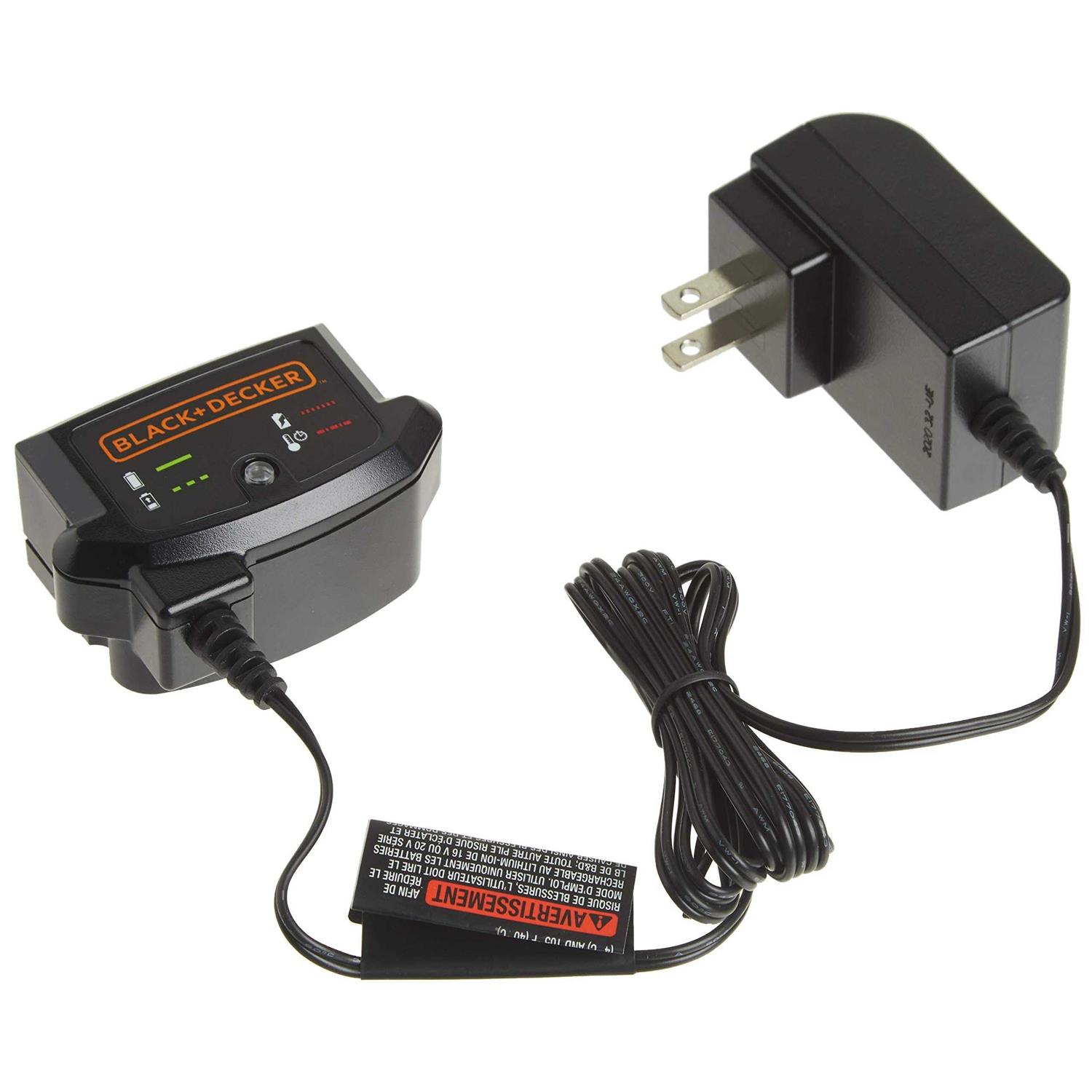 Black+decker 20V Max* Lithium Battery Charger - Cheap Fitting