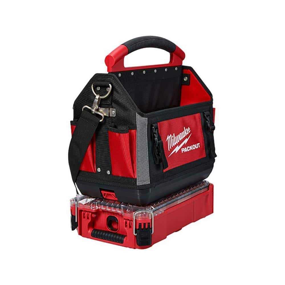 Milwaukee 15 in. PACKOUT Tote with Compact Organizer - Cheap Fitting