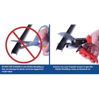 Outwater H Channel Fits Material Thick Styrene Divider Moulding 46-in Length 3P1.27 - Cheap Fitting