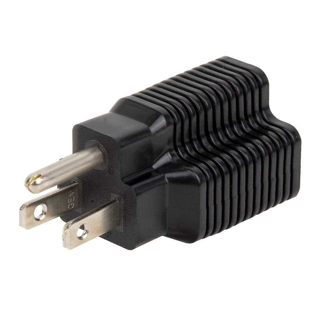 4-in-1 15 Amp Household AC Plug to 20 Amp T Blade Adapter,5-15P to 5-20R,5-15P to 6-15R,5-15P to 6-20R - Cheap Fitting