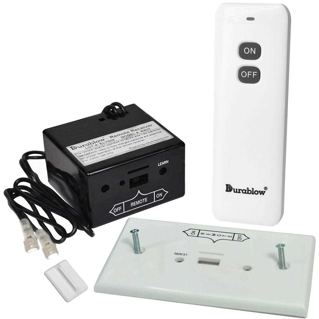 Durablow Gas Fire Fireplace Remote Control Kit - Cheap Fitting