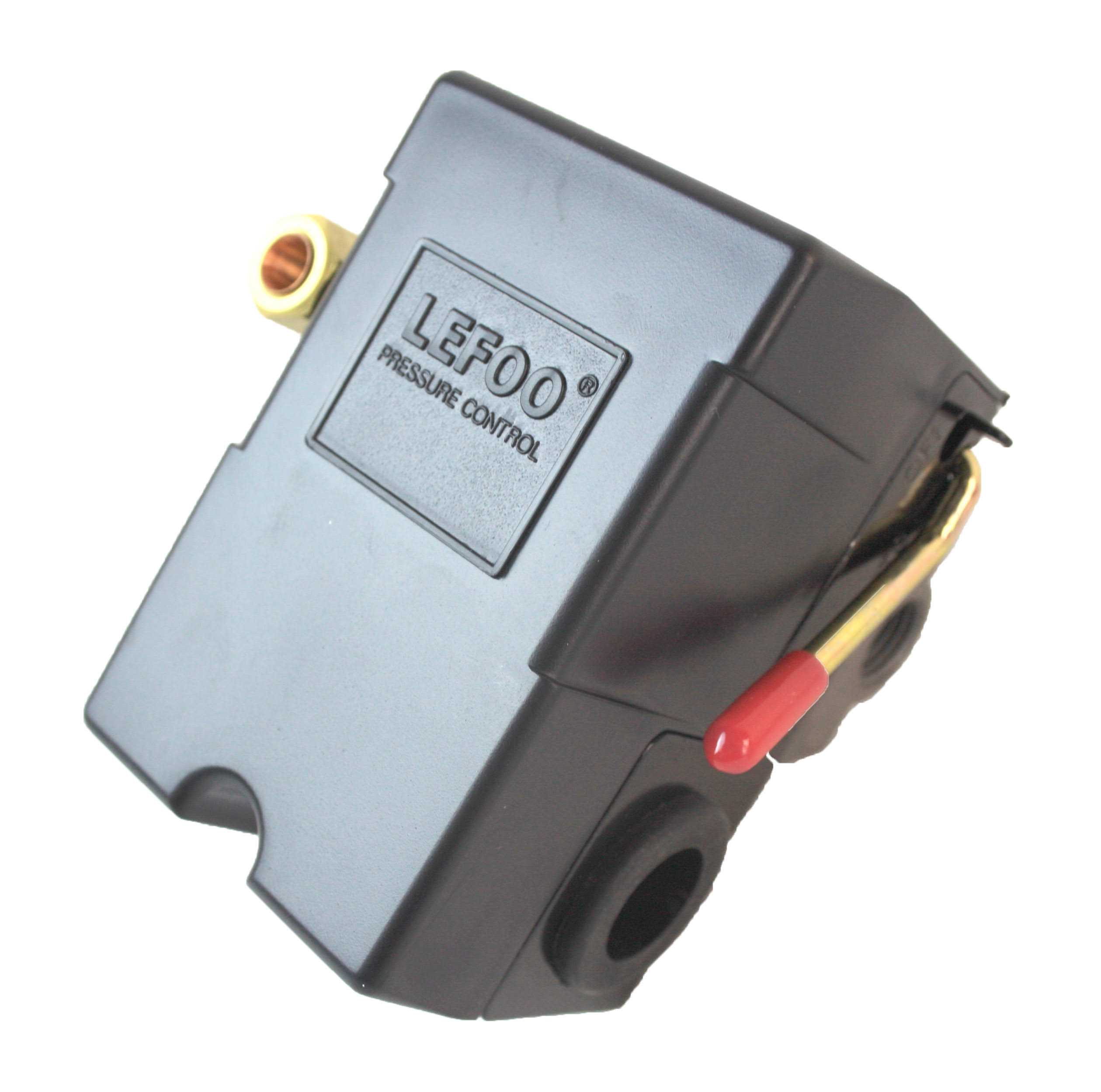 Lefoo Air Pressure Switch 4 ports 85-115 Psi - Cheap Fitting
