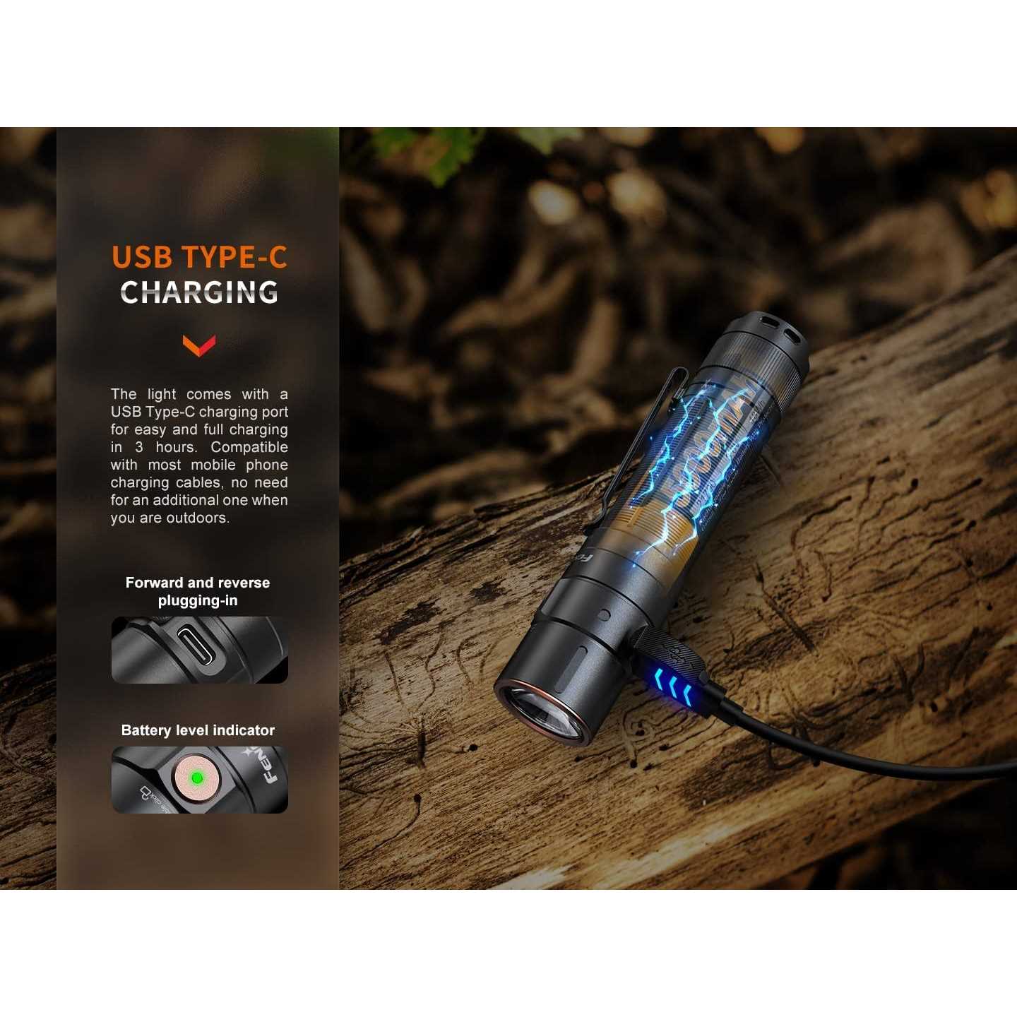 Fenix E35R Rechargeable Flashlight - Cheap Fitting