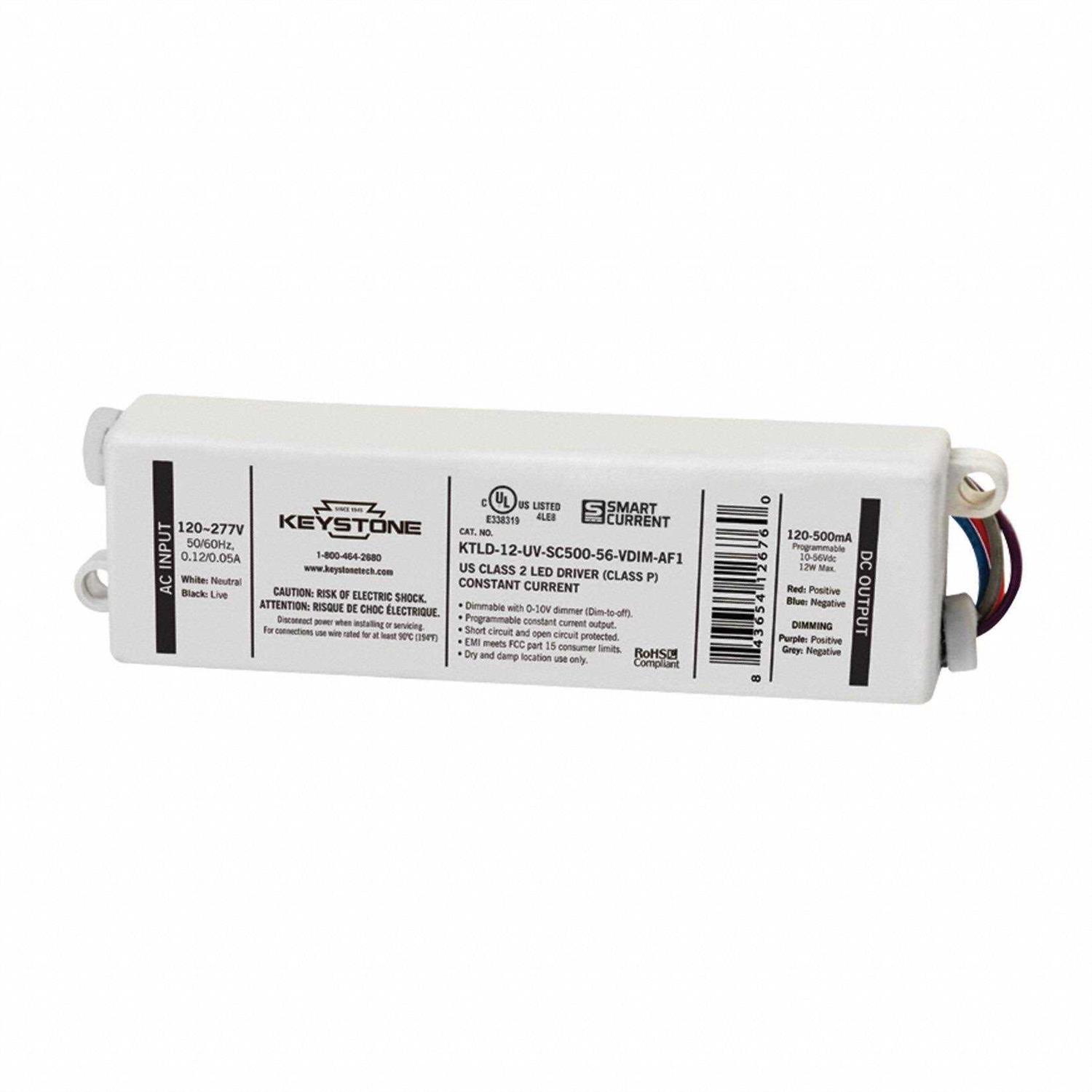 KTLD-12-UV-SC500-56-VDIM-AF1 Keystone Programmable LED Driver - Cheap Fitting