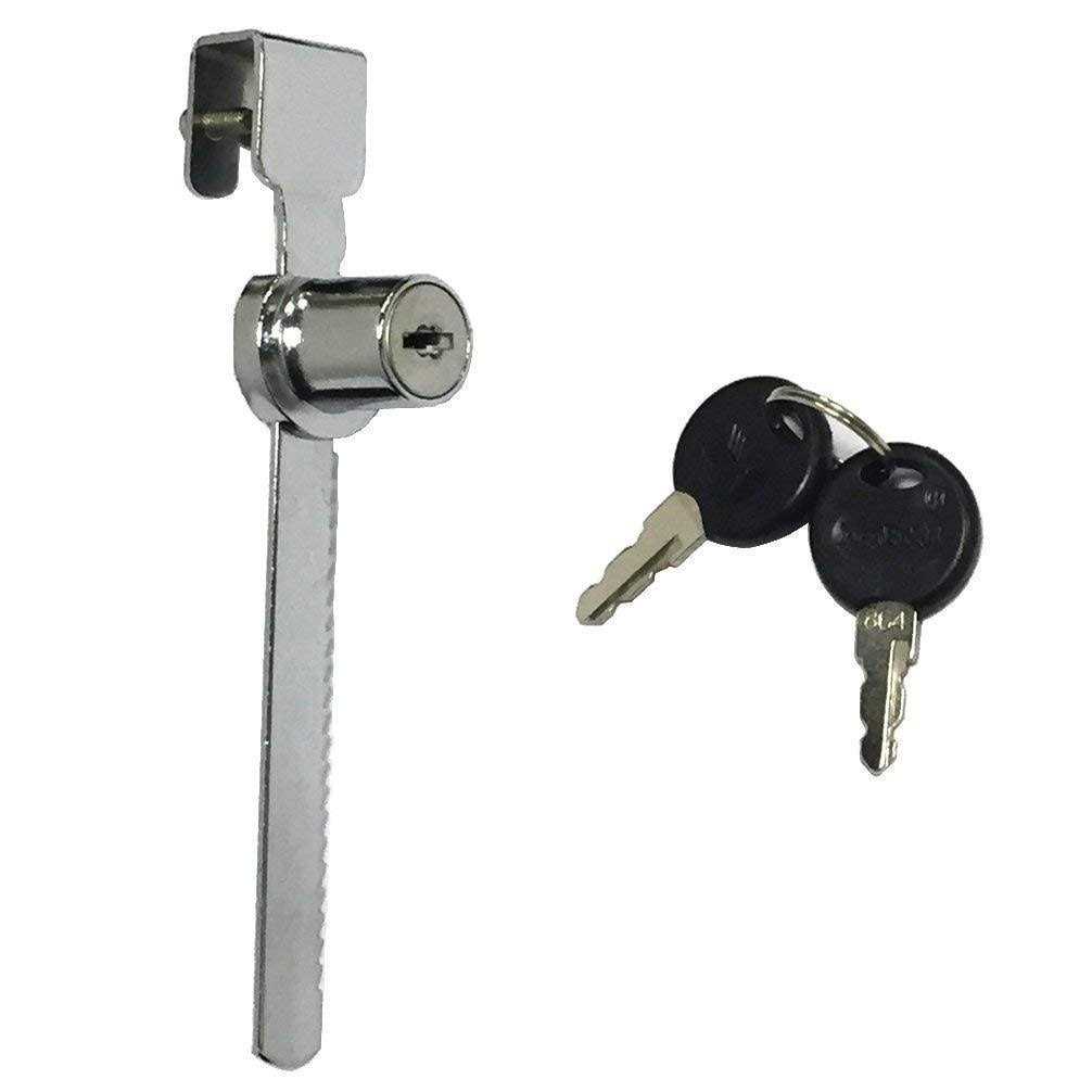 wooch Sliding Glass Door Ratchet Lock with Chrome Finish - Cheap Fitting