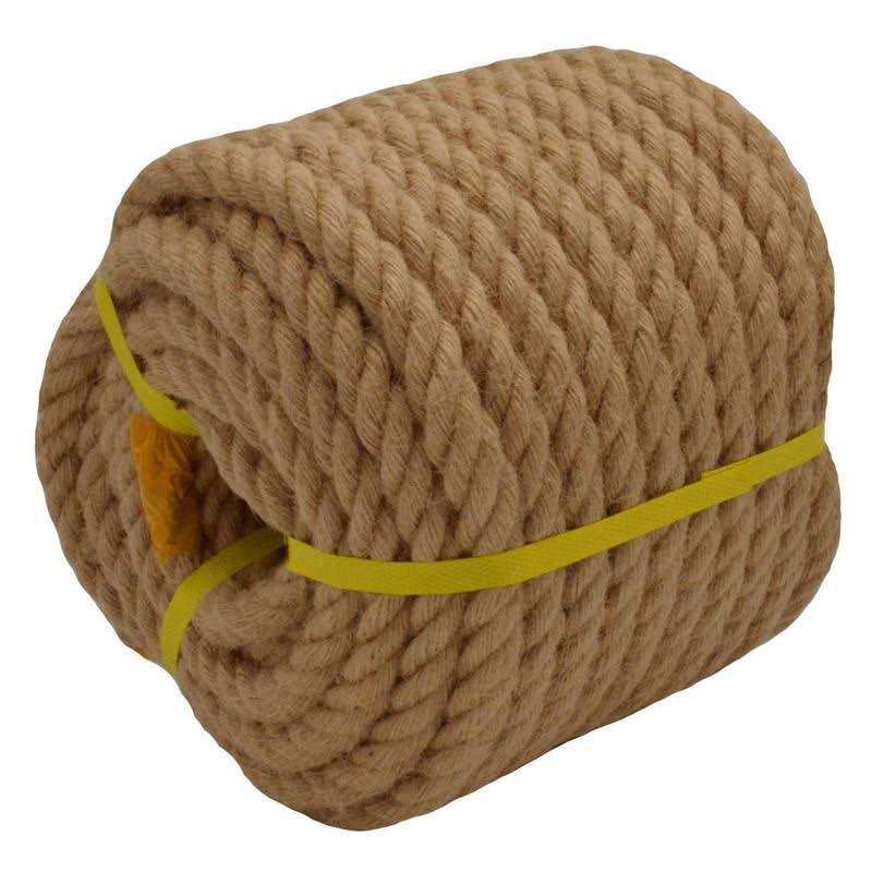 YUZENET Twisted Manila Rope Jute Rope Natural Thick Hemp Rope for Docks - Cheap Fitting