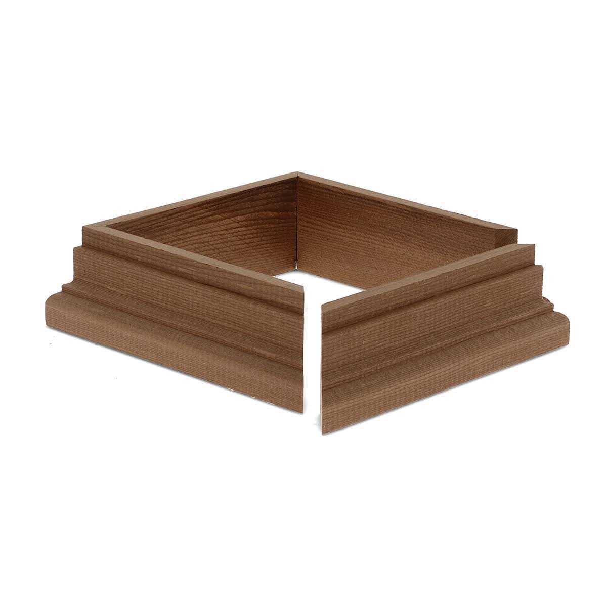 Deckorators Wood Post Base Trim - Cheap Fitting