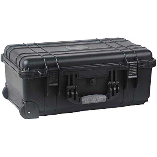 22 Rolling Weatherproof Equipment Case with Telescopic handle made of Polypropylene Plastic - Cheap Fitting
