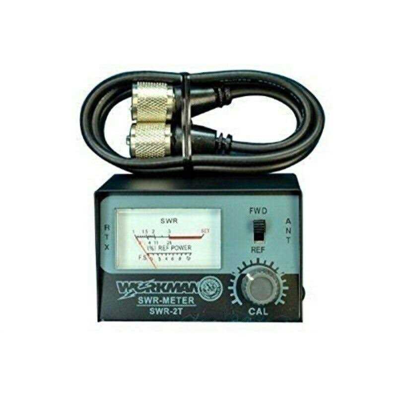 Workman SWR METER for CB Radio Antennas with 3′ Jumper cable SWR2T - Cheap Fitting