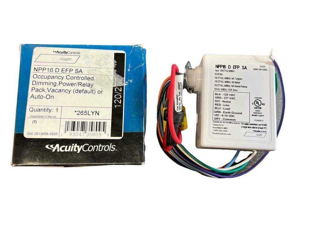 Lithonia NPP16 D EFP SA Power/Relay Pack Occupancy Controlled - Cheap Fitting
