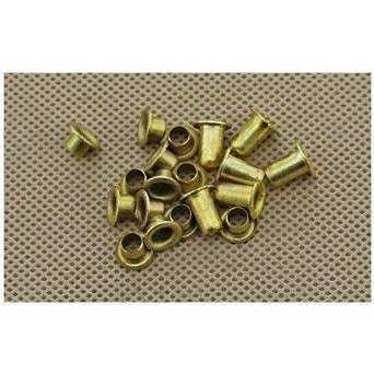 M0.92.5mm 0.9mm Metal Elements Copper Hollow Rivet Double-sided circuit board PCB vias nails - Cheap Fitting