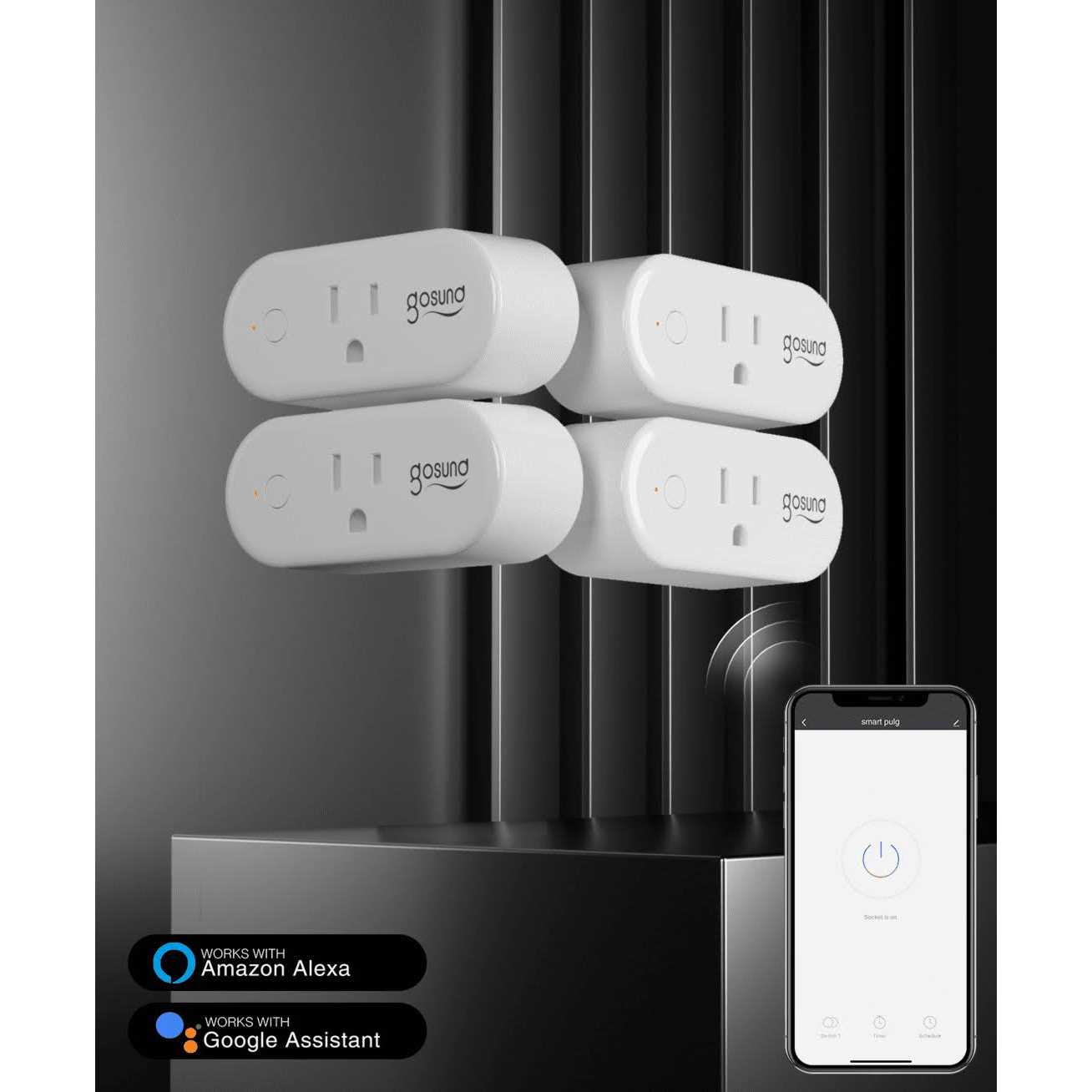 Gosund Wi-fi Smart Plug 16a Wp6-4 - Cheap Fitting