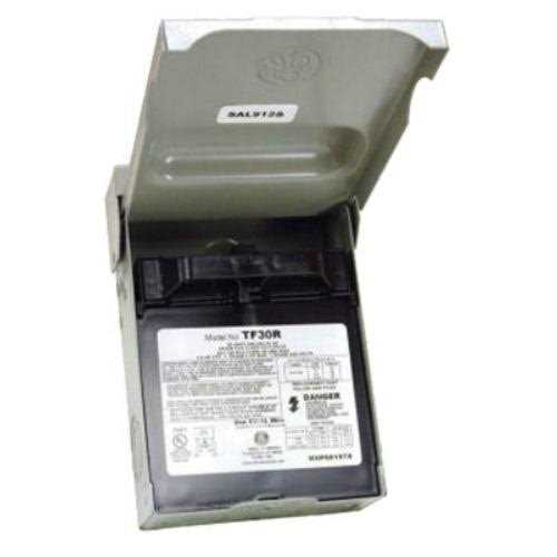 GE 30-Amp 120/240-Volt Fused AC Disconnect - Cheap Fitting
