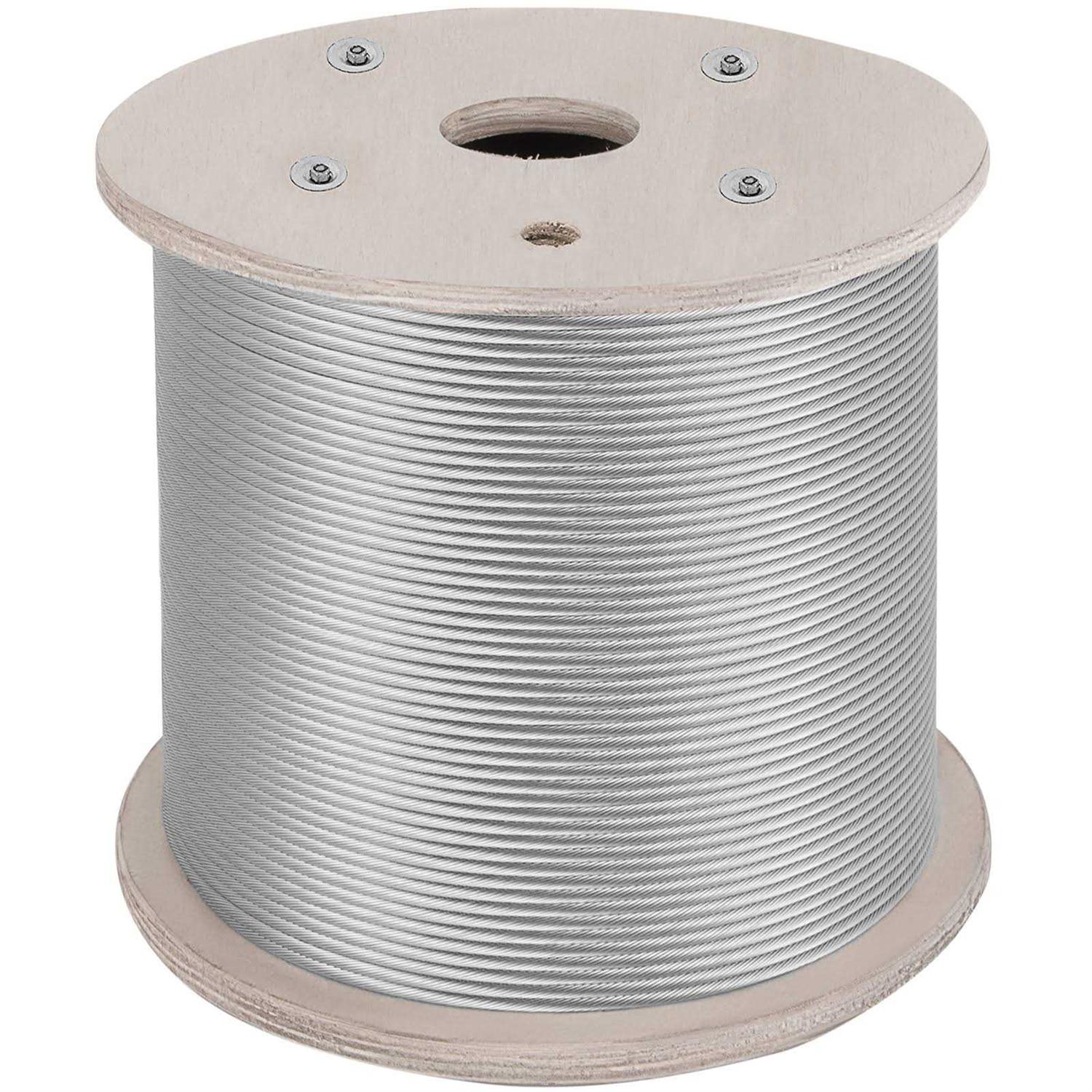 VEVOR Stainless Steel Cable Wire Rope - Cheap Fitting