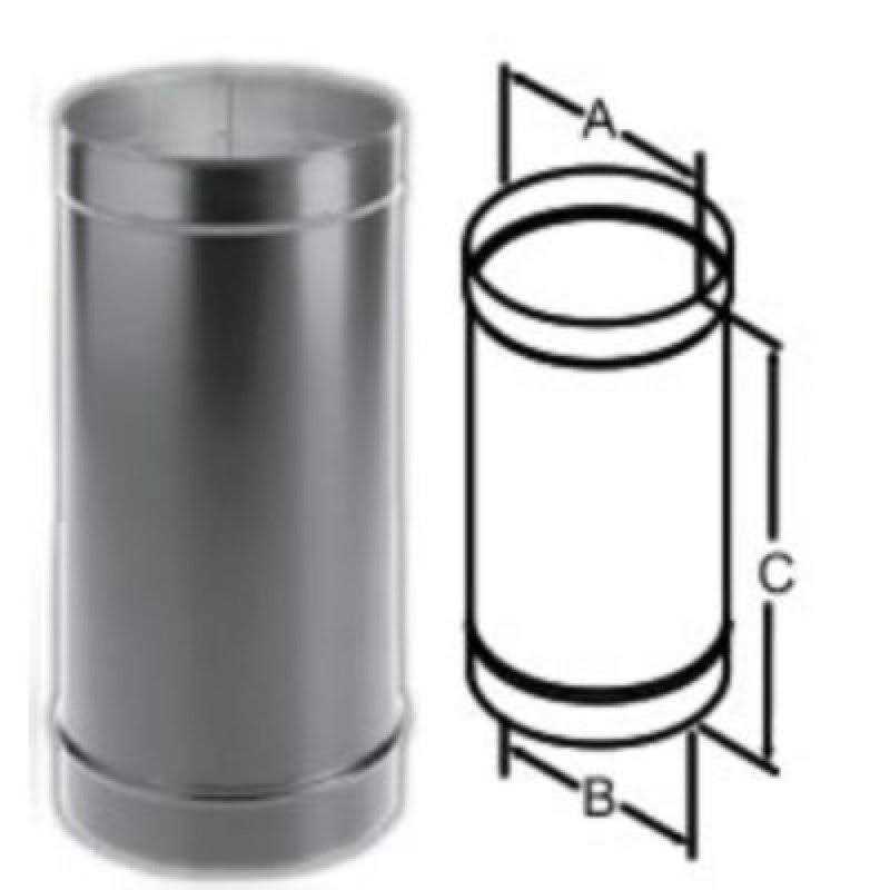 DuraVent DuraBlack Single Wall Black Pipe - Cheap Fitting