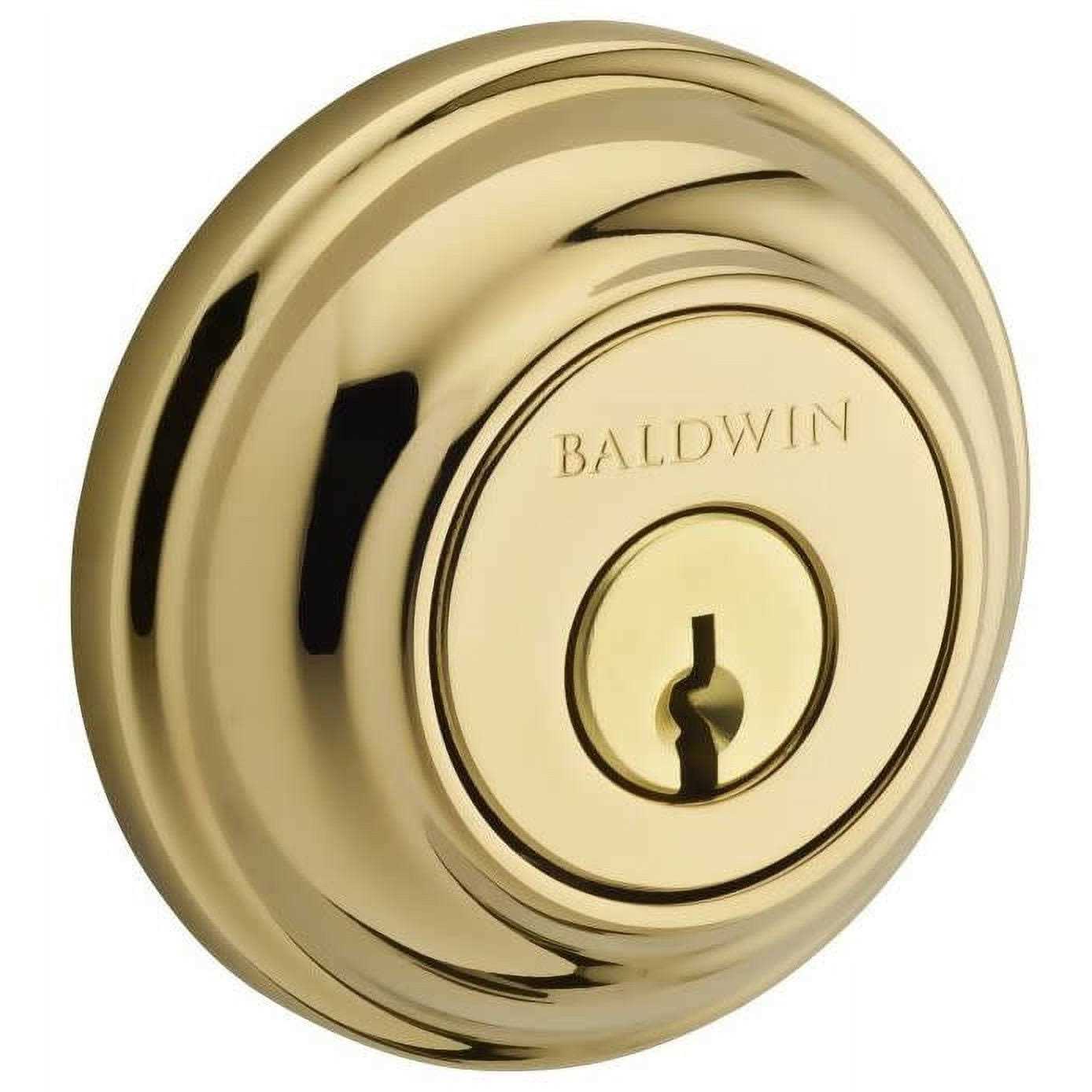 Baldwin Traditional Round Deadbolt Single Cylinder SCTRD003 - Cheap Fitting