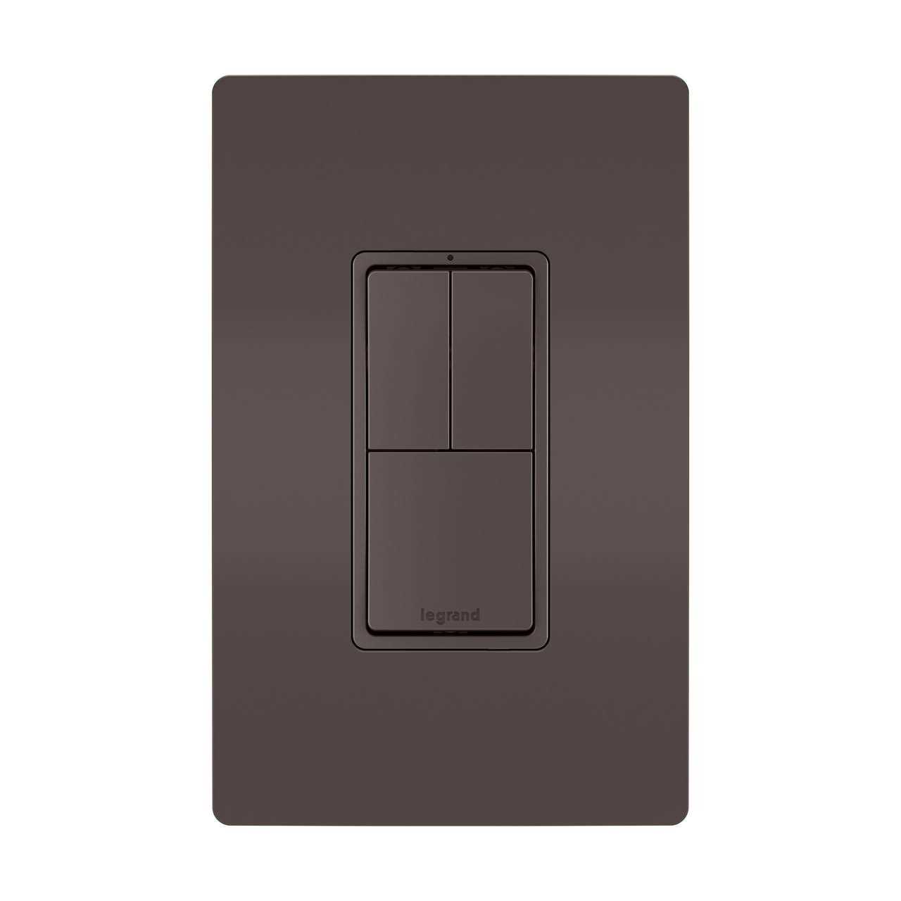 Legrand Radiant RCD113 Two Single-Pole Switches & Single Pole 3-Way Switch - Cheap Fitting