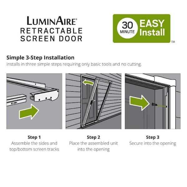 Andersen LuminAire Retractable Insect Screen - Cheap Fitting