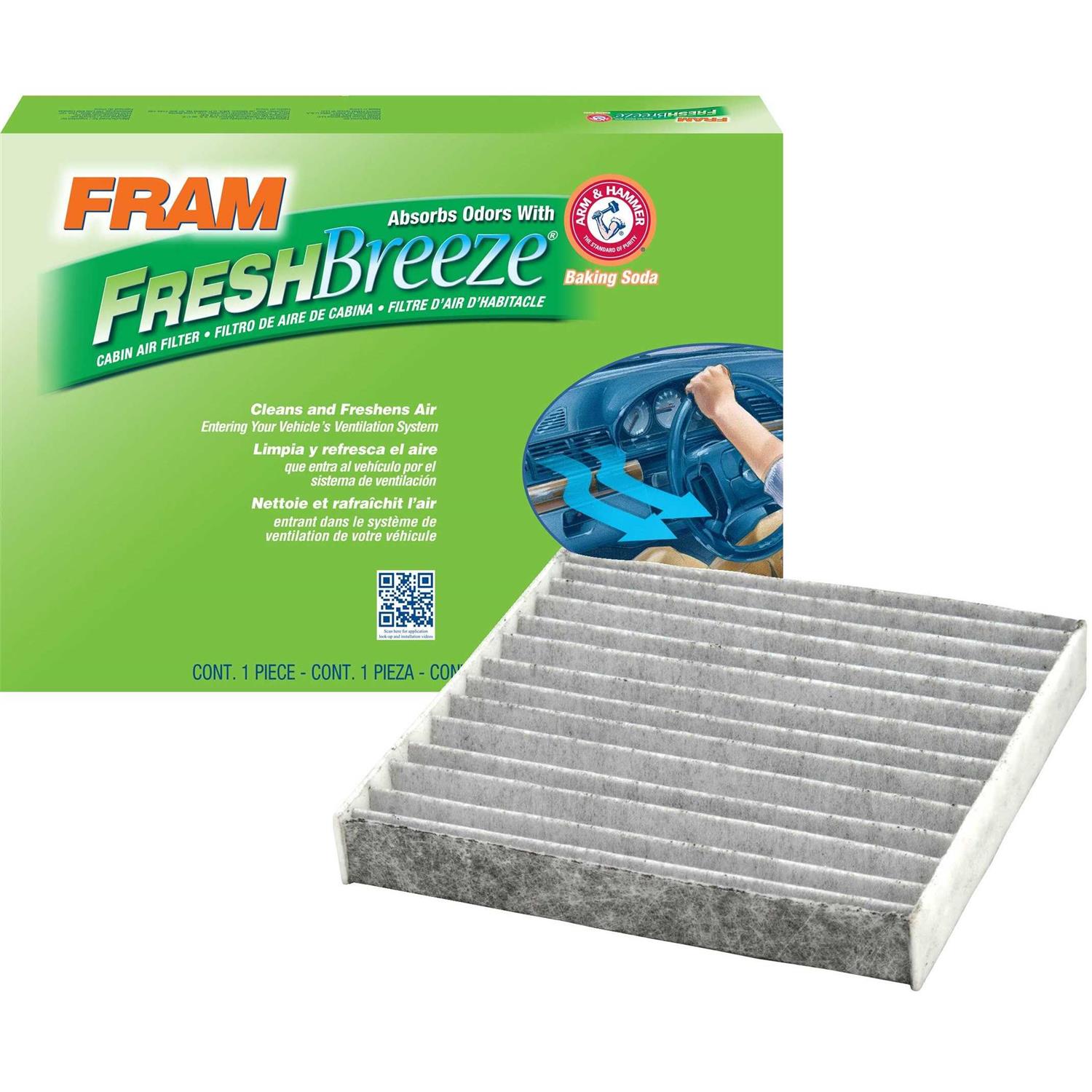 Fram CF10285 Fresh Breeze Cabin Air Filter - Cheap Fitting