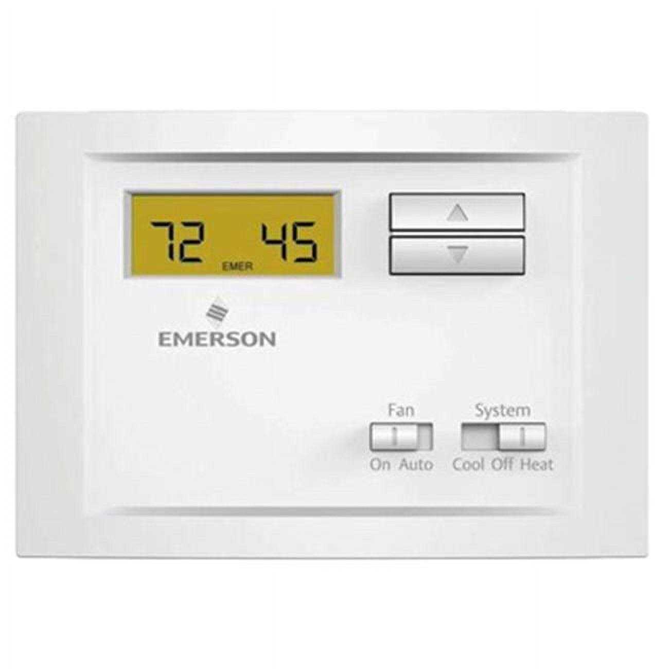 Emerson Thermostat Non-Programmable - Cheap Fitting