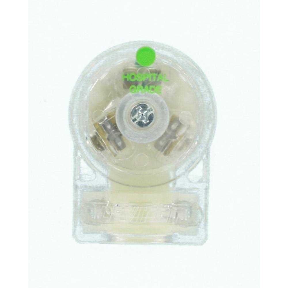 Leviton 8215-CAT Hospital Grade Plug 15 Amp - Cheap Fitting