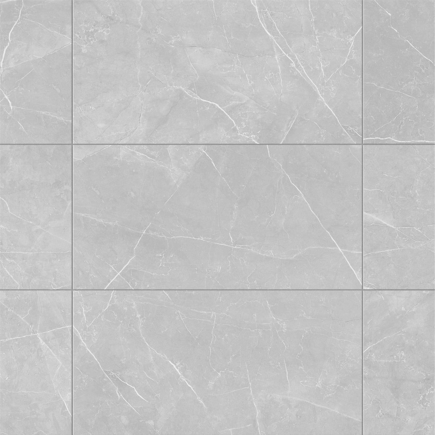 Satori Palisade Grigio 12-in x 24-in Polished Porcelain Tile Marble 1001-0250-0 - Cheap Fitting