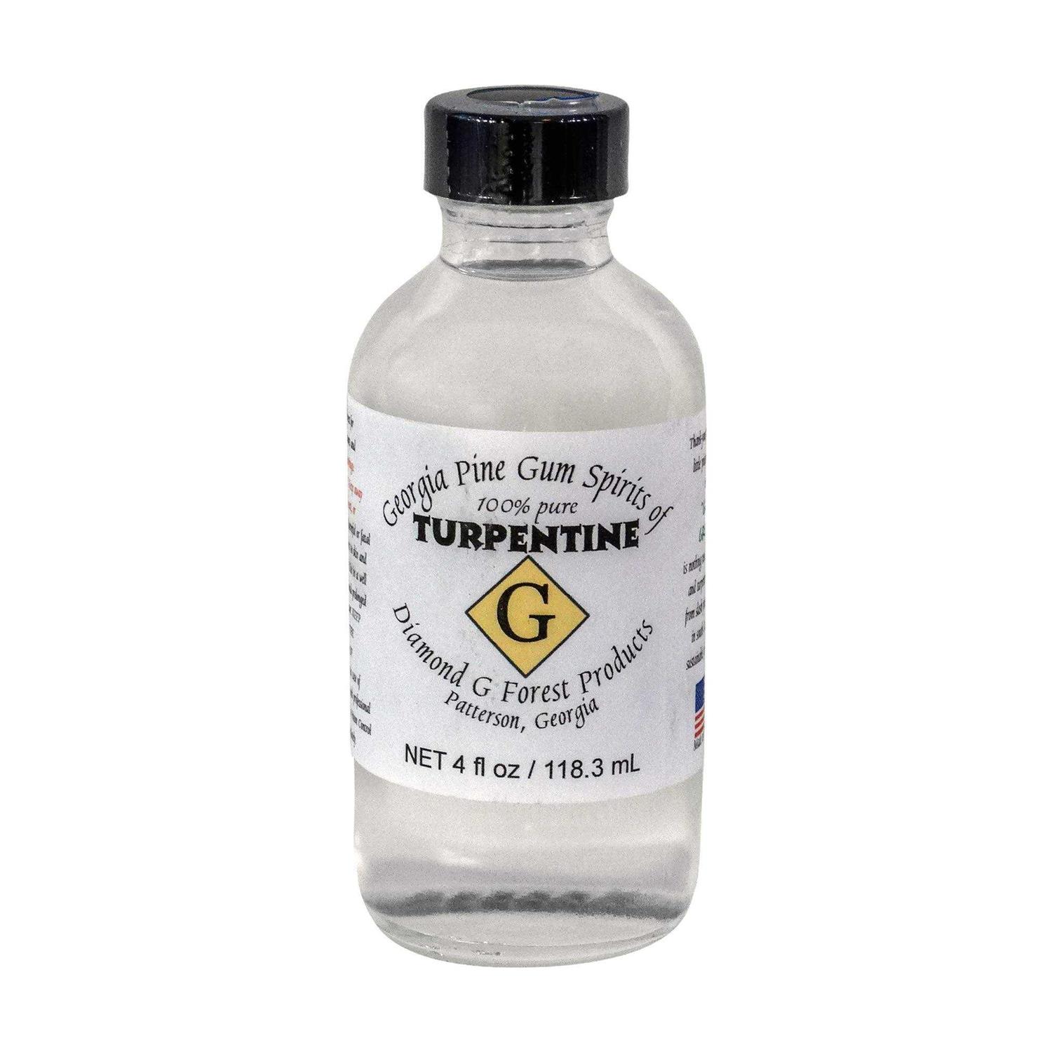Diamond G Forest Products, LLC 4 Oz 100% Pure Gum Spirits Of Turpentine - Cheap Fitting