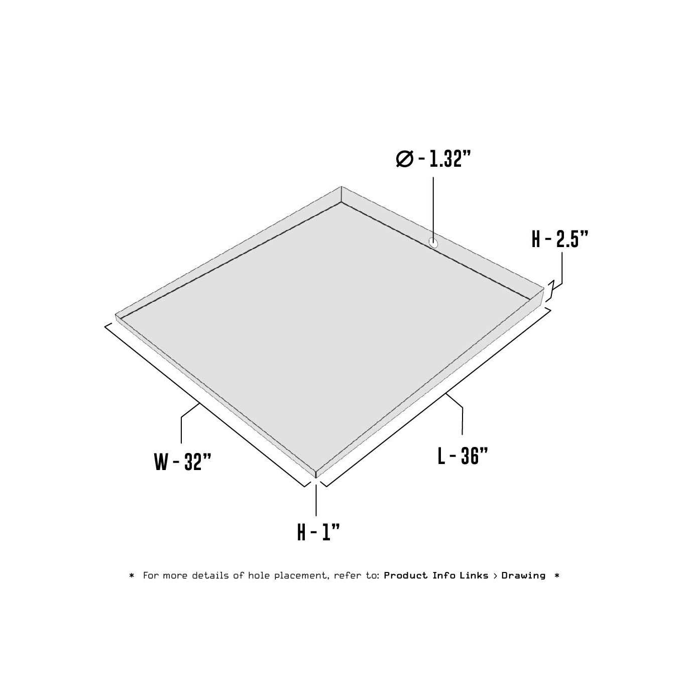 Killarney Metals Drip Pan 48 x 24 x 2.5 - Cheap Fitting