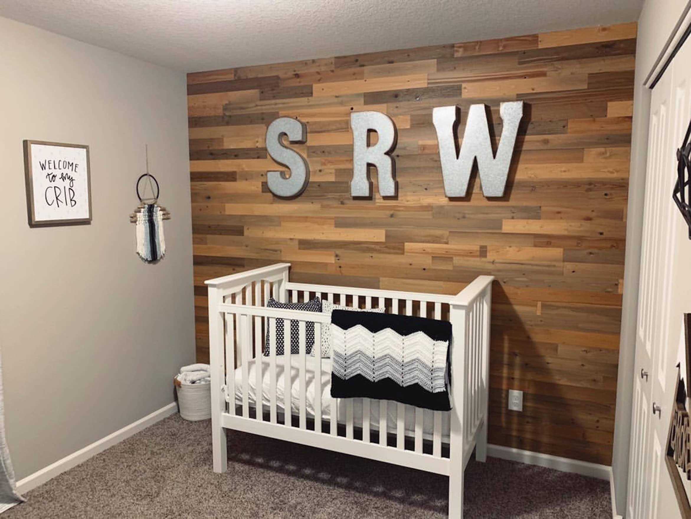 Timberchic Reclaimed Wooden Wall Planks Peel and Stick - Cheap Fitting