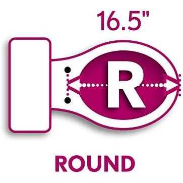 Church 540EC Wood Round Toilet Seat - Cheap Fitting