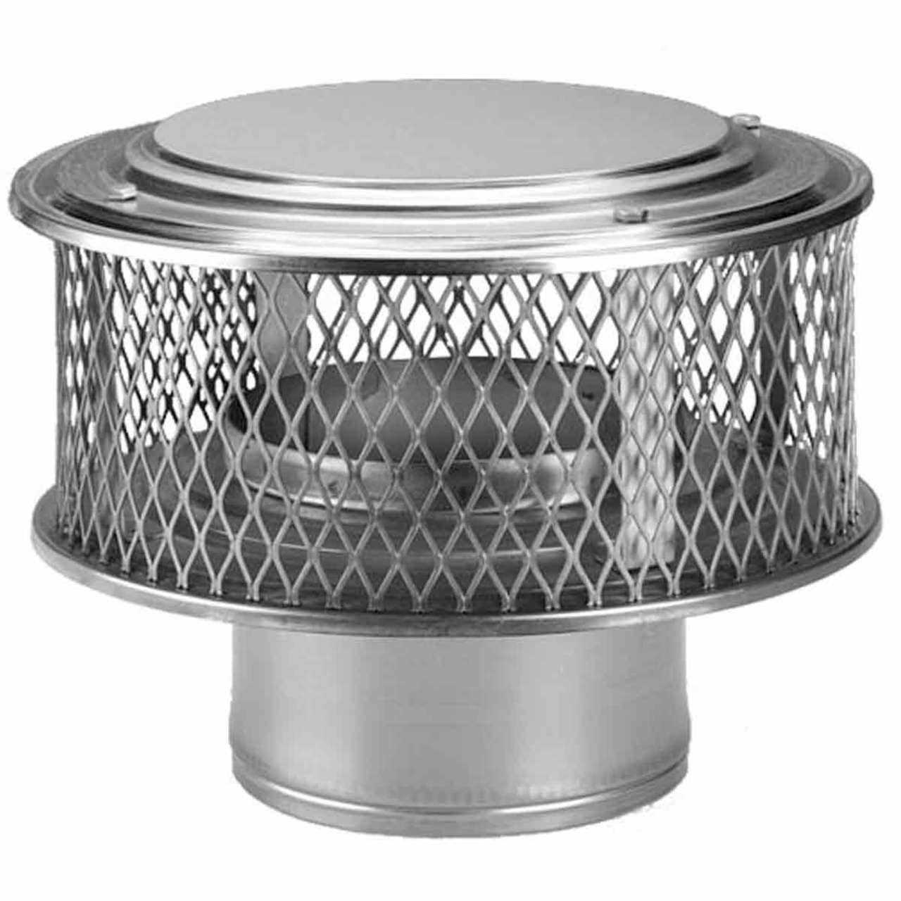Round HomeSaver Pro 304-SS Stainless Guardian Cap - Cheap Fitting