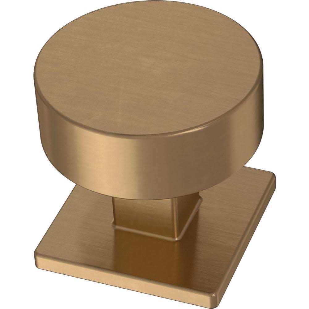 Liberty Modern Post 1-1/8 in. Champagne Bronze Cabinet Knob - Cheap Fitting