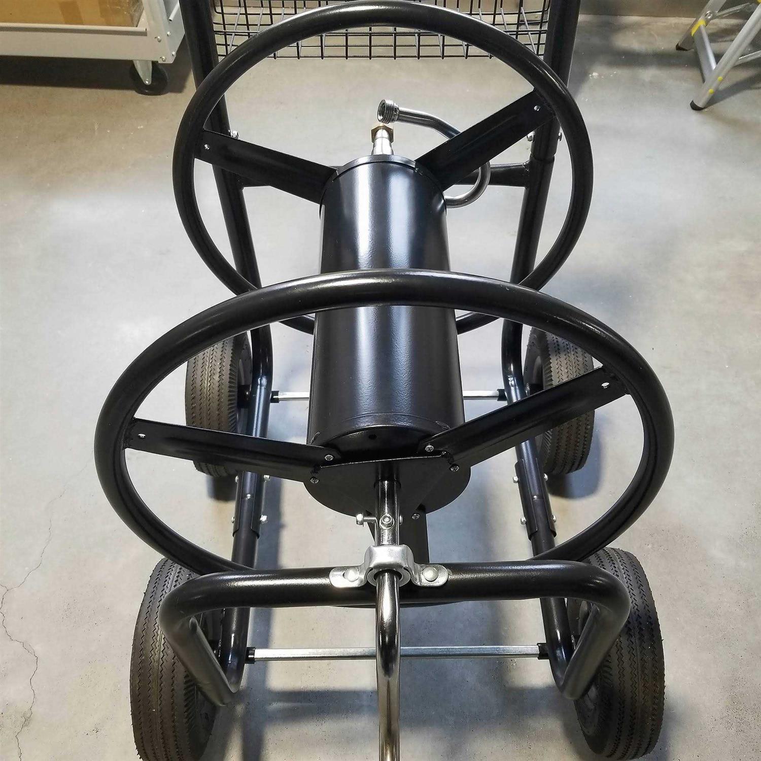 Ironton Garden Hose Reel Cart - Cheap Fitting