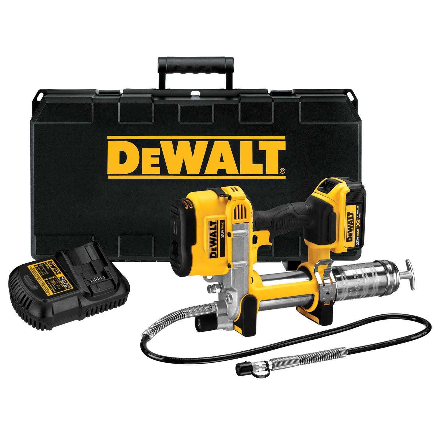 Dewalt DCGG571M1 20V MAX Lithium Ion Grease Gun - Cheap Fitting